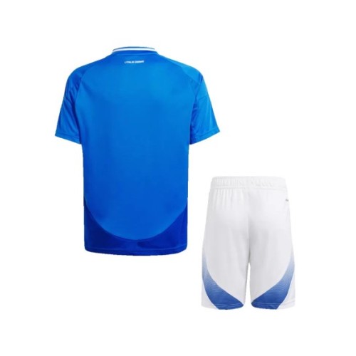 Italy Home Jersey Kit EURO 2024 Kids(Jersey+Shorts)