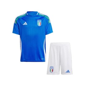 Italy Home Jersey Kit EURO 2024 Kids(Jersey+Shorts)