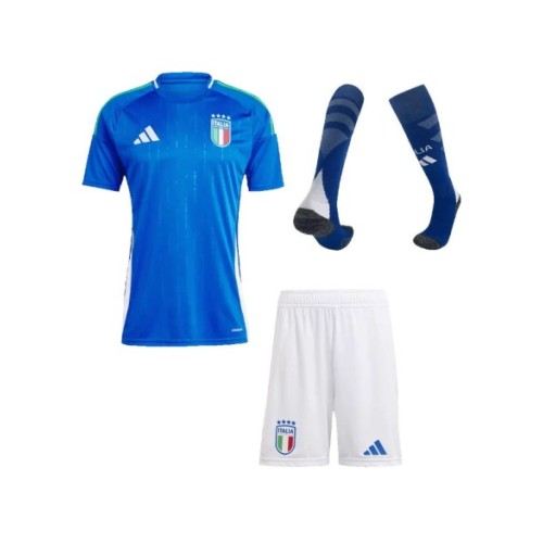 Italy Home Jersey Kit EURO 2024 (Jersey+Shorts+Socks)