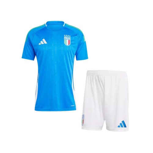 Italy Home Jersey Kit EURO 2024 (Jersey+Shorts)