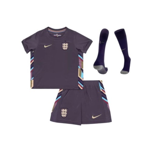 England Away Jersey Kit EURO 2024 Kids(Jersey+Shorts+Socks)