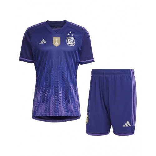 Argentina Jersey Kit 2022 Away World Cup -THREE STAR