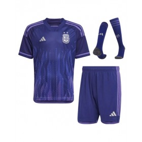 Argentina Jersey Whole Kit 2022 Away World Cup