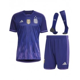 Argentina Jersey Whole Kit 2022 Away World Cup -THREE STAR