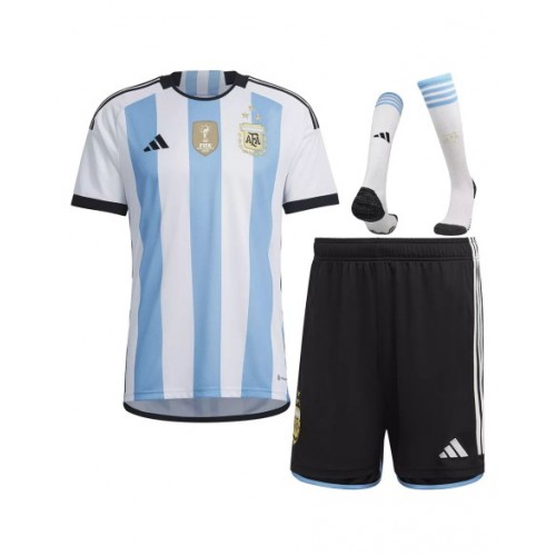 Argentina Jersey Whole Kit 2022 Home -THREE STAR