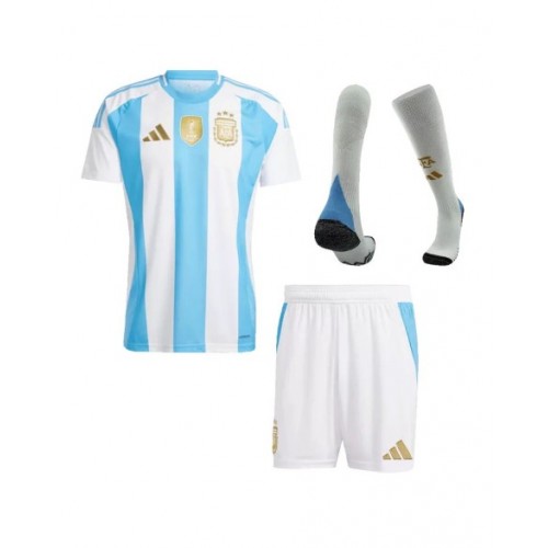 Argentina Home Jersey Kit Copa America 2024 (Jersey+Shorts+Socks)