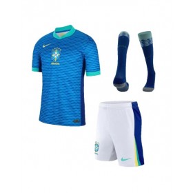 Brazil Away Jersey Kit 2024 (Jersey+Shorts+Socks)