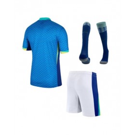 Brazil Away Jersey Kit 2024 (Jersey+Shorts+Socks)