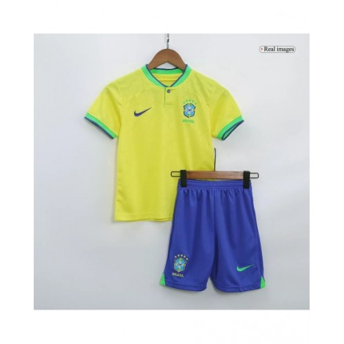 Youth Brazil Jersey Kit 2022 Home