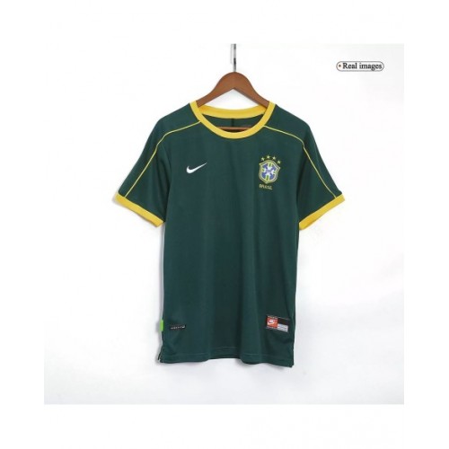 Brazil Goalkeeper Jersey 1998 Retro