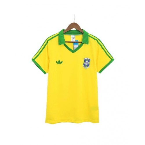 Brazil Home Jersey Retro 1977