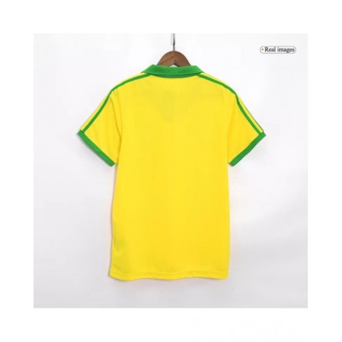 Brazil Home Jersey Retro 1977