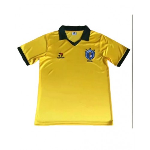 Brazil Home Jersey Retro 1985