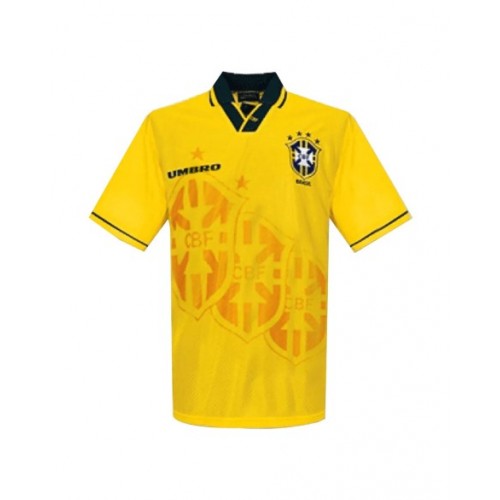 Brazil Home Jersey Retro 1993/94 By