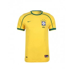 Brazil Home Jersey Retro 1998 By