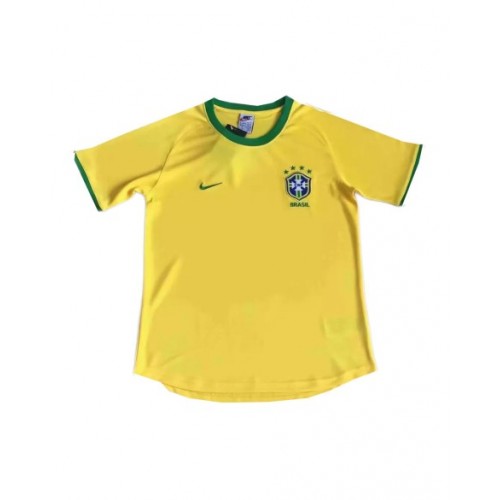 Brazil Home Jersey Retro 2000 By