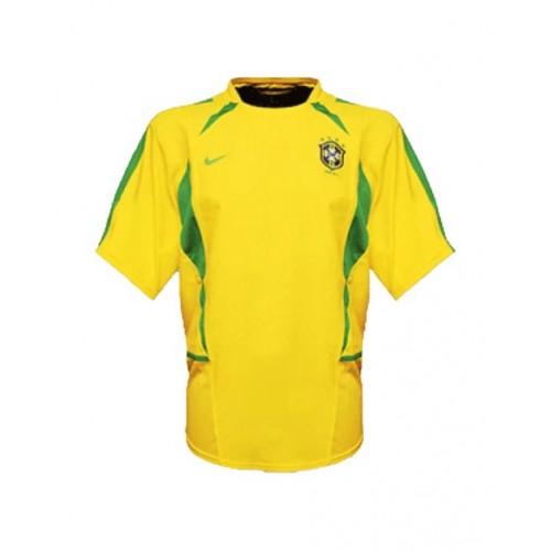 Brazil Home Jersey Retro 2002/03 By