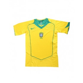 Brazil Home Jersey Retro 2004 By