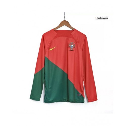 Portugal Home Jersey 2022 - Long Sleeve World Cup