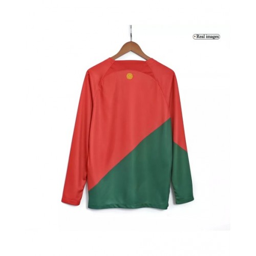 Portugal Home Jersey 2022 - Long Sleeve World Cup