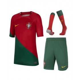 Youth Portugal Jersey Whole Kit 2022 Home