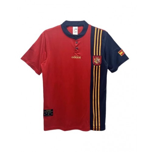 Spain Home Jersey Retro 1996