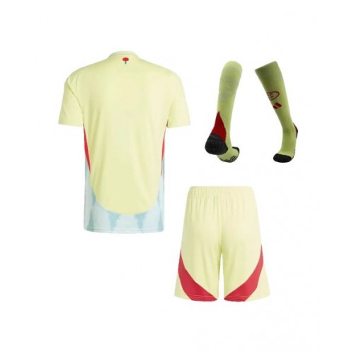 Spain Away Jersey Kit EURO 2024 (Jersey+Shorts+Socks)