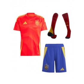 Spain Home Jersey Kit EURO 2024 (Jersey+Shorts+Socks)