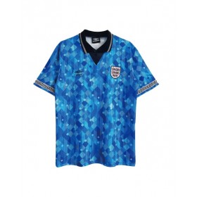 England Away Jersey Retro 1990 By - Blue