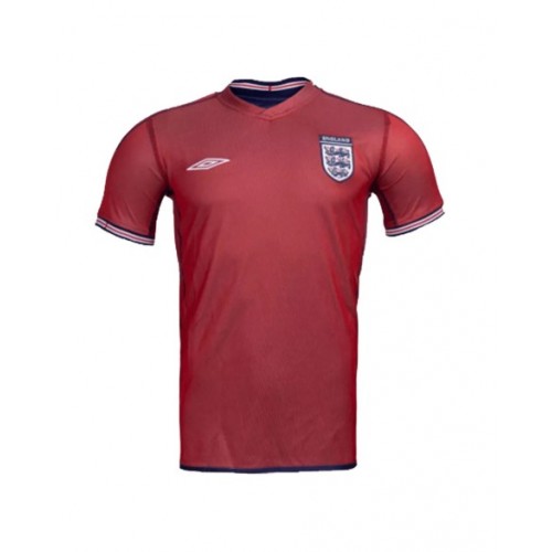 England Away Jersey Retro 2002 By