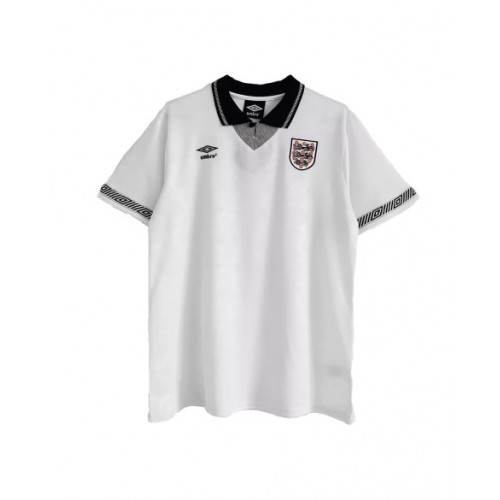 England Home Jersey Retro 1990 By