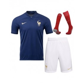 France Jersey Whole Kit 2022 Home World Cup