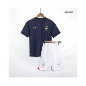 Youth France Jersey Kit 2022 Home World Cup