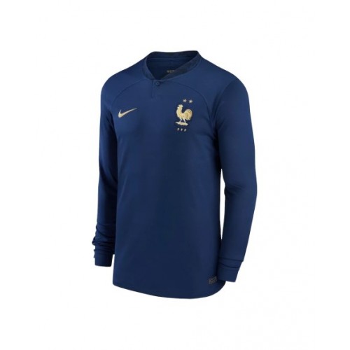 France Home Long Sleeve Jersey 2022