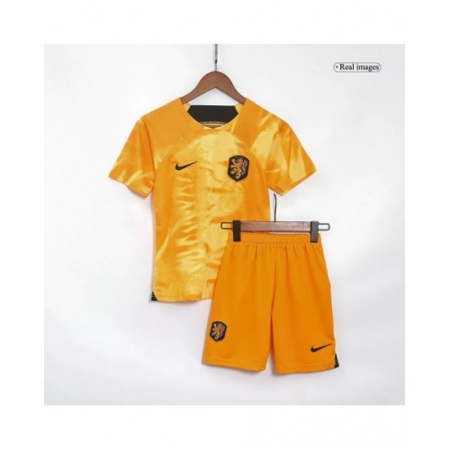 Youth Netherlands Jersey Kit 2022 Home World Cup