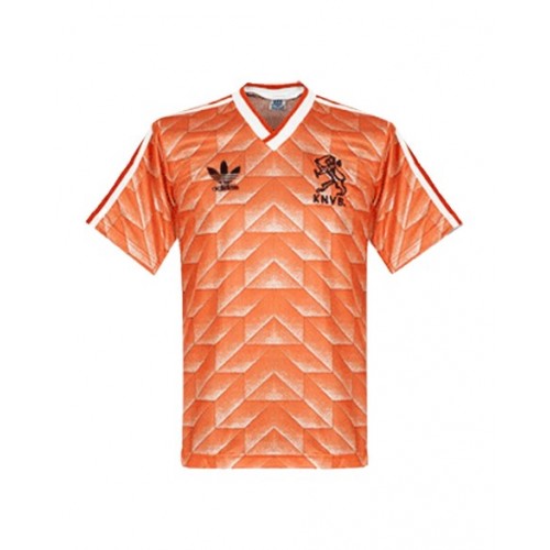 Netherlands Home Jersey Retro 1988 By