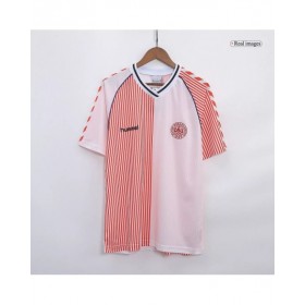 Denmark Jersey 1986 Away Retro Hummel