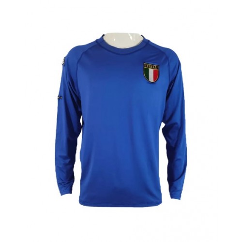 Italy Jersey 2000 Home Retro - Long Sleeve