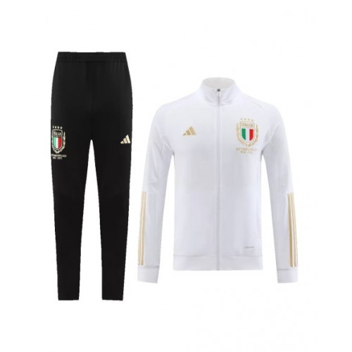 Italy Jacket Tracksuit 2023/24 - White