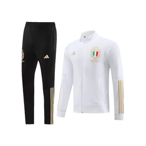 Italy Jacket Tracksuit 2023/24 - White