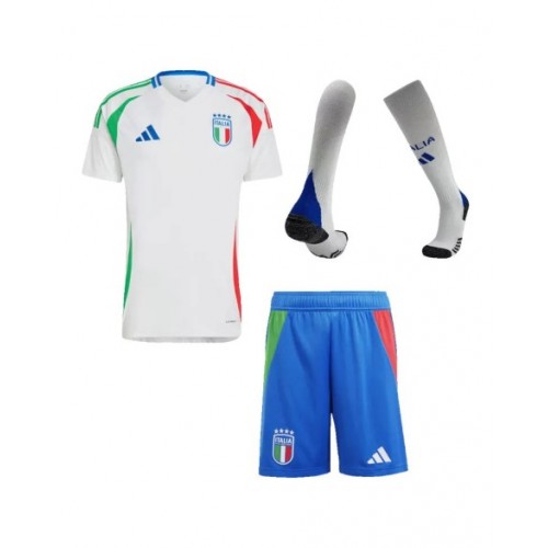 Italy Away Jersey Kit EURO 2024 (Jersey+Shorts+Socks)